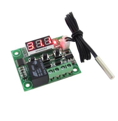 China W1209 Cool DC 12V heat temp controller W1209 temperature control thermostat temperature control switch thermo controller thermometer switch for sale