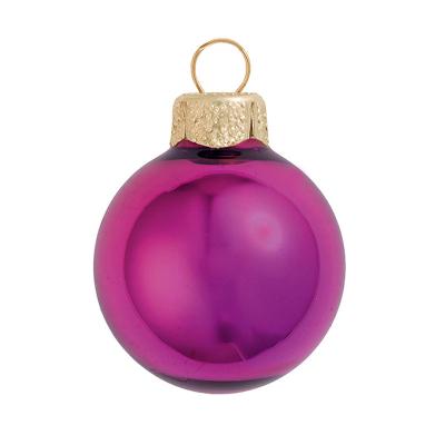 China Hot Sale Factory Directly Sell Hand Blown Glass Christmas Hanging Ornament for sale