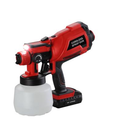 China 2000mAh DIY Spray Models Adjustable Household Car Painting Cordless Paint Spray Gun for sale