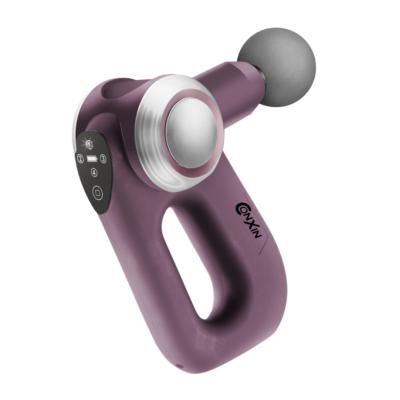 China Low Noise Li-ion 24V Battery Operated Vibration Percussion Therapy Device Cordless Muscle Massager Deep Gun Body for sale