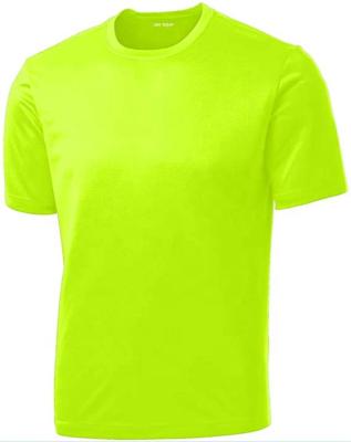 China Men's Quick Dry Breathable Mesh Plain Sleeve T-shirt Gym Sports Short Tee Wholesale Anti-UV Blank for sale