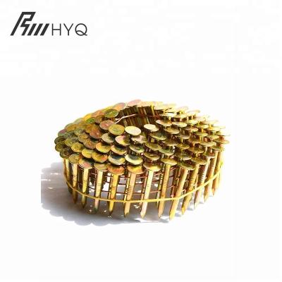 China Q195 Flat Coil Electric Galvanized Roofing Nail for sale