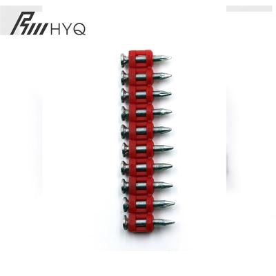 China 2.7*27 Various Gas Galvanized Flat Pin Nail for HILTI GX120 Gas Nailer with High Speed for sale