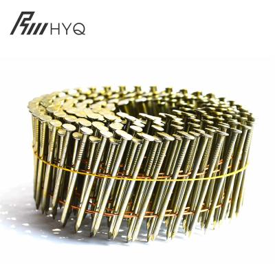 China Factory Price Flat 3 In Coil Nails Pitch Coil Nails Pallet Coil Nails for sale