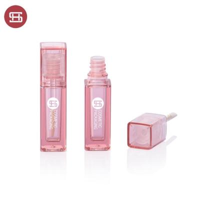 China Cosmetic New Listing Lip Gloss Tubes Lace Transparent Lip Gloss Containers Bottle Liquid Lipstick Tubes Empty Lip Gloss Packaging for sale