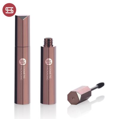 China Recyclable Materials Cosmetic Mascara Wand Tube Mascara Container Octagon Shape Empty Mascara Tube for sale