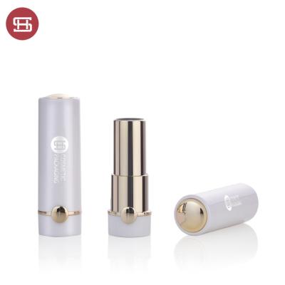 China Wholesale Cosmetic Round White Lipstick Tube 12.1mm Lipstick Containers Tube In Stock for sale