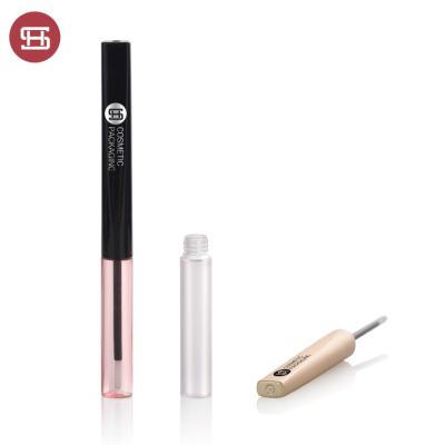 China New Products OEM Makeup Gold Matte Black Cosmetic Hot Sale Slim Empty Eyeliner Tube Container Lidquid Pen Eyeliner Tube Container Custom for sale