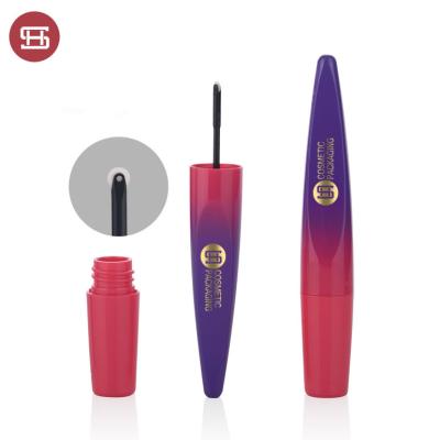 China Wholesalers Factory Low Price Cosmetic Eyeliner Cases Colorful Gradient Empty Liquid Eyeliner Bottle for sale