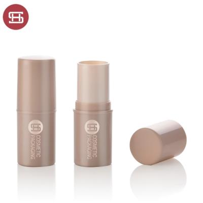 China 2022 Custom Wholesale Black Cheap Personal Care Makeup Packaging Stick Facial Base Plastic Empty Round Base Stick Container for sale