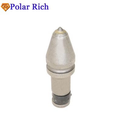 China c31 kennametal Rotary Drilling Rig Round Leg Drill Bit Tool Stacking Auger Rock Drilling Teeth For Bored Piles for sale