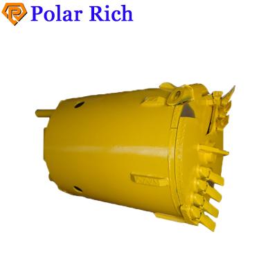 China Q345C/Q345D/Q345E Drill Rig Rock Drill Rig Pilling Bucket Base Steel Bucket for sale