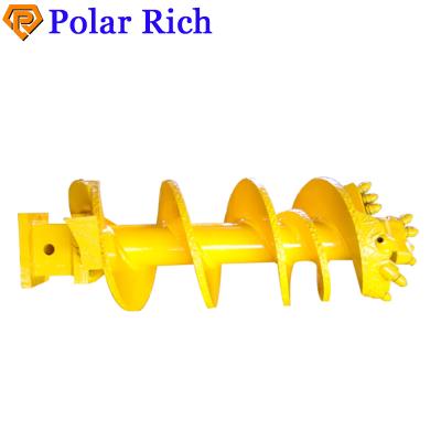 China Construction worksÂ   rock drilling single double head spiral drill rig for sale