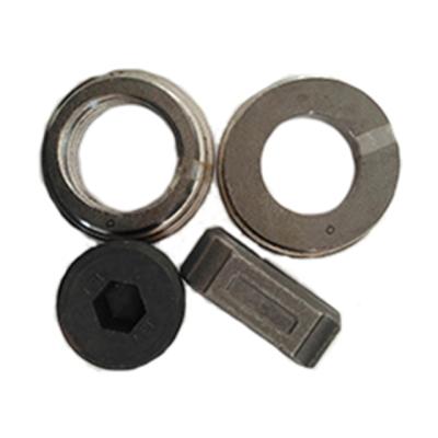 China Conical Base Construction Wire Ring Casing Screw For Double Wall Drill Casings for sale