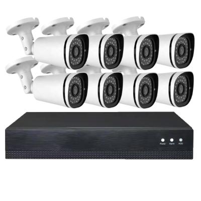 China Home NIGHT VISION 8CH 5MP CCTV Camera H.265 DVR NVR Infrared CCTV Poe NVR Kits From Shopping Mall Video Security Factory Supplier for sale