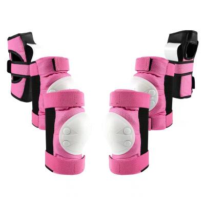 China Wholesale Gym Knee Pads For Kids 3-6, Elbow Pads Wrist Guards 6 In 1 Protective Gear Set For Skateboarding Cycling Bikes for sale