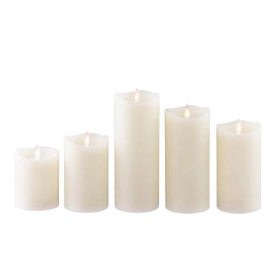 China Paraffin High Quality Solid Flameless Led Candles With Remote Control for sale