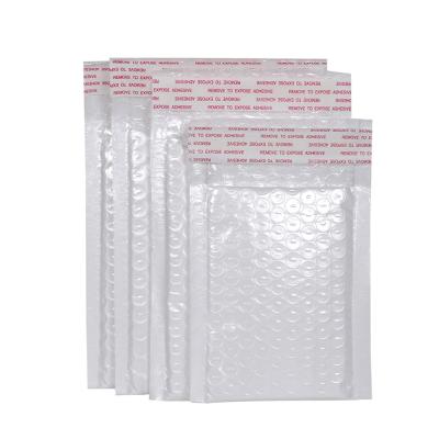 China Shock Resistance Custom Printed Shock Resistant White Bubble Mailers Padded Envelope Plastic Packaging Mailing Bag for sale