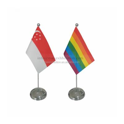 China FLYING Custom Printed Country Flags Table Flags for sale