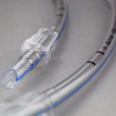 China Soft Low Pressure Reinforced Ett Endotracheal Tubes /breathing Cuffed Tubes for sale