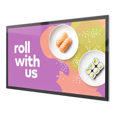 China 27 Inch Wall Mount Digital Signage DDR 2GB / DDR3 4GB Memory for sale