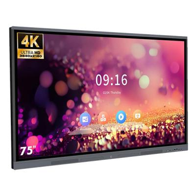 China 4K Digital Flat Multi Touch Interactivo Tablero Blanco 86 en venta