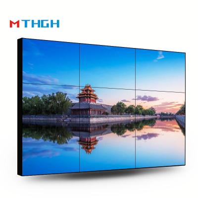 China 55 polegadas Brilho 500cd/m2 Ecrã de emplaçamento LCD 1200:1 Relação de contraste 3.5mm costuras à venda