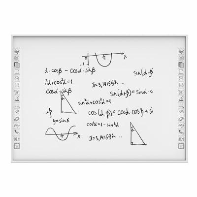 China 83 inch infrarood interactief whiteboard 16 9 USB stroomtoevoer Te koop