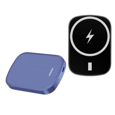 China Wholesale Portable Mini Powerbank 2021 5000mAh Wireless Charging Power Bank for sale