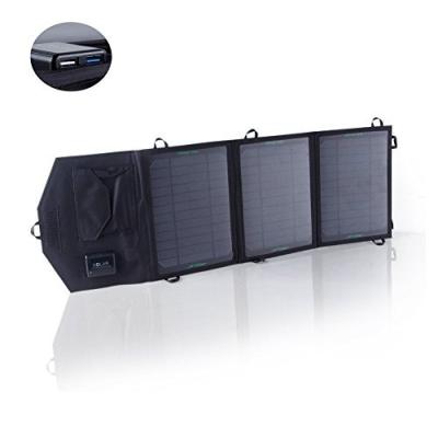 China Portable Foldable Solar Panel 20W Charger Double USB Mobile Phone Charger Flexible Solar Panel Bag For Mobile Phone for sale