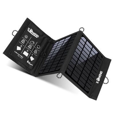 China Emergency Mobile Phones Foldable Circuit Protection Charger Solar Power Bank for sale