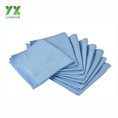 China Amazon 5PK Luxury Quality Microfiber Cloth Microfiber Glass Cleaning Cloth Microfiber Base Polish Glass Towel for sale