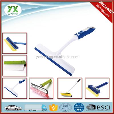 China Sustainable Wholesale PP TPR Material Glass Cleaner Squeegee With LOGO for sale