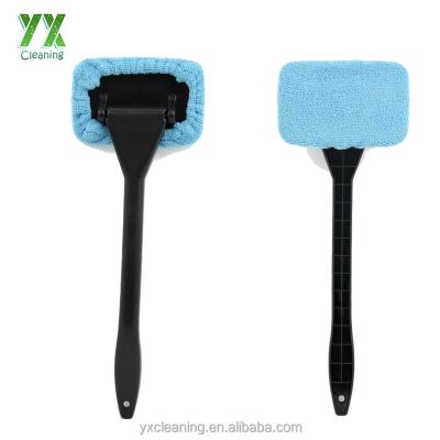 China Wholesale Viable Portable Car Window Windshield Cleaning Cloth Brush Cleaner for sale