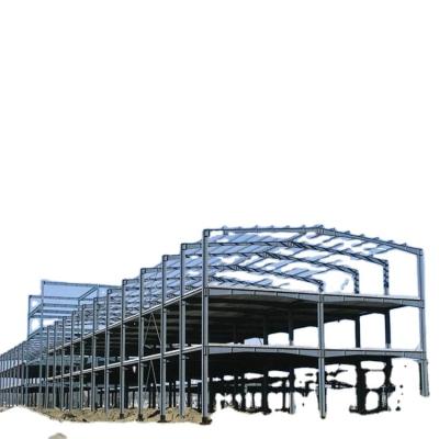 China Light Steel Metal Frame Gable Workshop Steel Structure Building Prefab Industrial Warehouse For Sale for sale