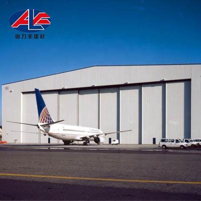 China Steel Hangar Steel Fabric Airplane Hangar for sale