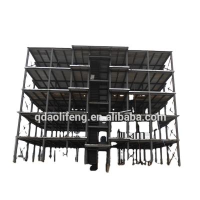 China Fast Building Commercial Steel Frame Construction Famous Structures for sale