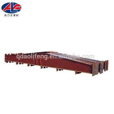 China warehouse and other construction welded H-beam with high quality for sale