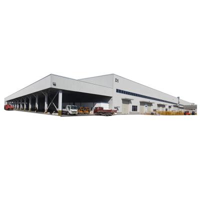 China Workshop Low Cost Budget Steel Structure Steel Framed Warehouse for sale