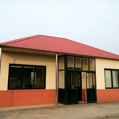 China Modern Low Cost Economical Prefab Flat Packaged House for sale