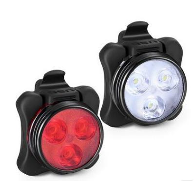 China Full Bright/Half Brightness Fast Turn Signal/Slow Flashing Portable Bicycle Lights Set USB Rechargeable LED Bike Light for sale