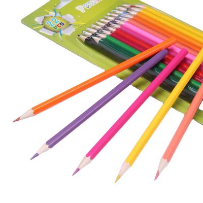 China Students use doms pencil/wholesale drawing pencil/22 color standard colored pencil set for sale