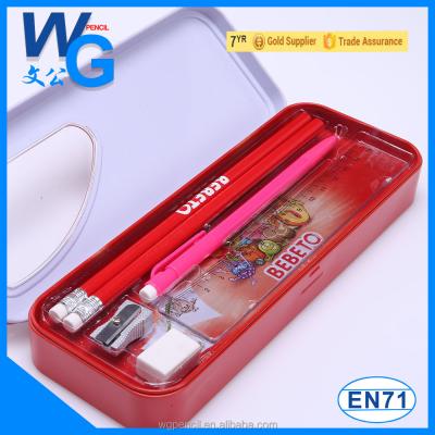 China Students use the pen tray set with ruler and pencil sharpener for sale