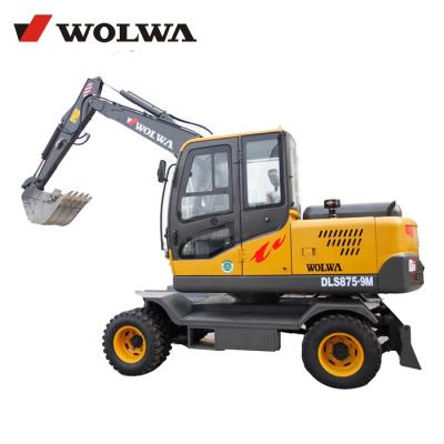 China Farms Wheel Excavator Bucket Capacity 0.28 Cubic Meters 6 Tons for sale