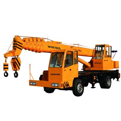 China TRUCK CRANE 15 Ton Hydraulic Truck Crane Small Crane With Self Made Chassis for sale