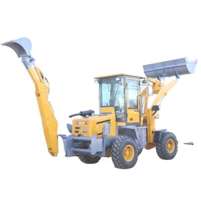 China Garden Machinery Mini Wheel Loader Wolwa China Backhoe Loader With Cabin for sale