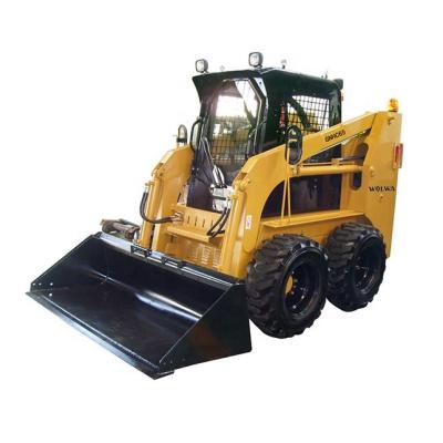 China 850kg Loading Capacity Mini Wheel Skid Steer Hoist Loader for sale