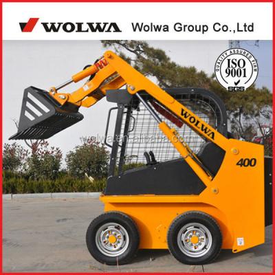 China China 1.5ton KUBOTA Engine Mini Skid Steer Loader Skid Steer Available GN400 Attachments for sale