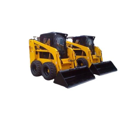 China Farms 500kg Capacity Mini Wheel Skid Steer Loader With 0.25CBM Bucket for sale