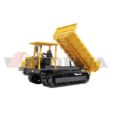 China Farms Trail Carrier Vehicle , Mini Crawler Carrier Truck 0.8 Ton Loading Capacity for sale